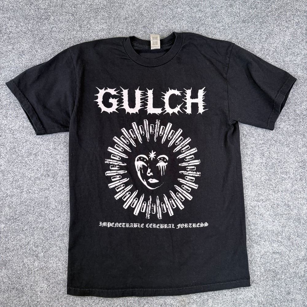 Gulch T Shirt Mens M Hardcore Band Sunami Drain Big Boy Hands of God Bay Area